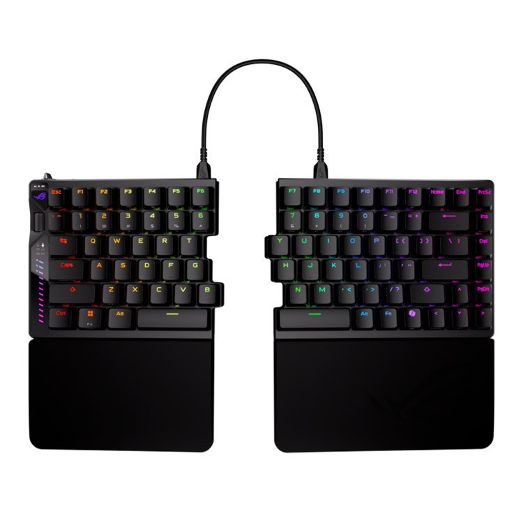 خرید کیبورد Asus ROG Falcata - بی‌سیم - سوییچ مغناطیسی ROG HFX V2 با قابلیت تعویض سریع